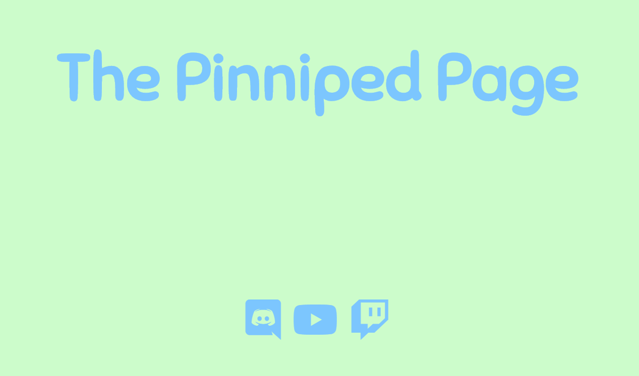The Pinniped Page - November 28th, 2020