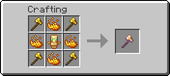 Mjölnir crafting recipe