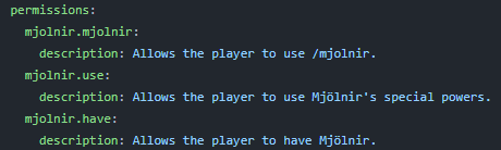 Mjölnir plugin permissions