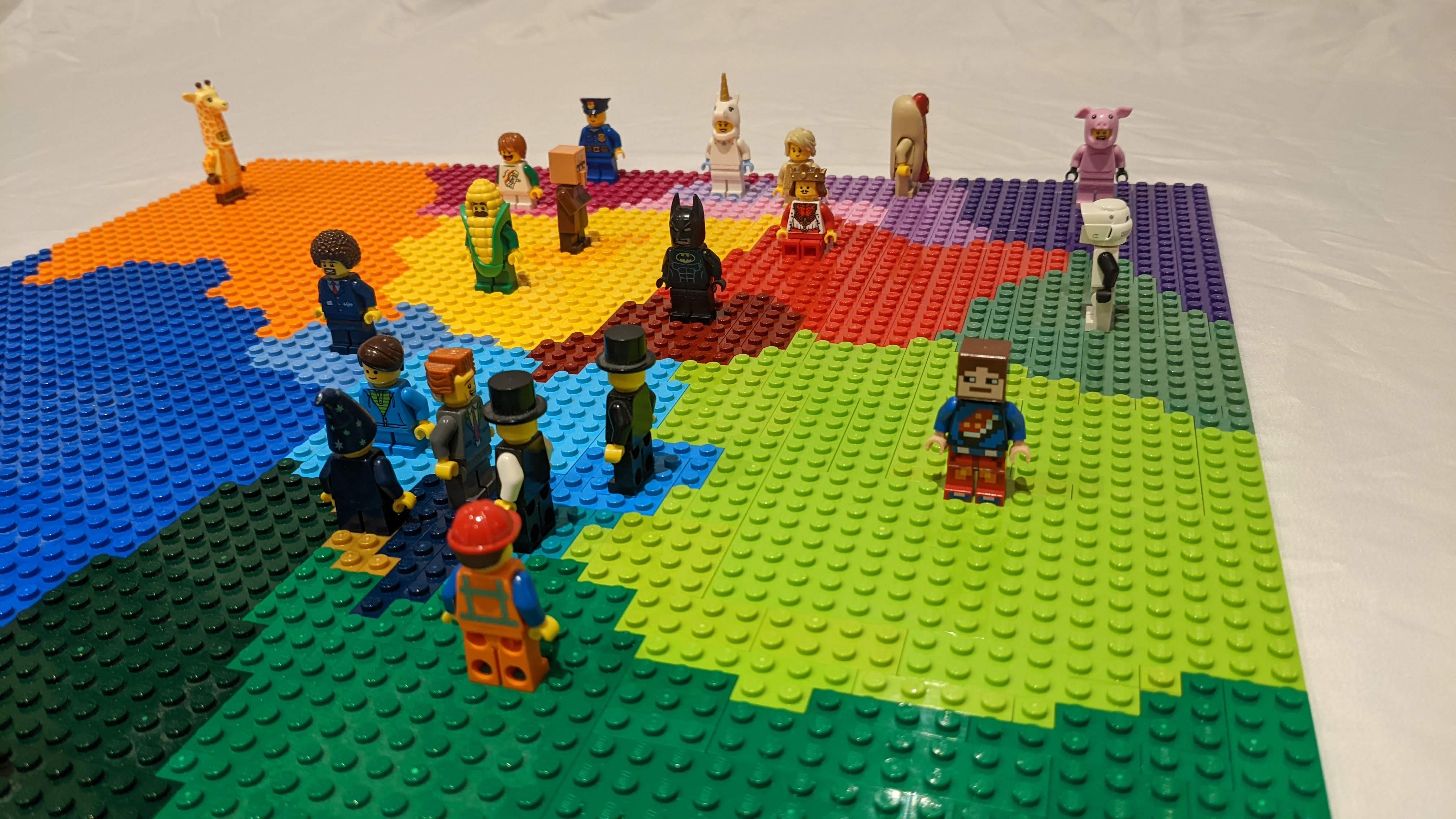 the real square, front right focus